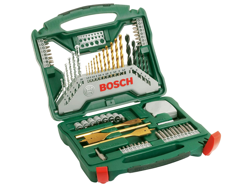 BOSCH 博世 X-Line系列 钛合金电钻和螺丝刀 70件套新低161.57元（0关税！）