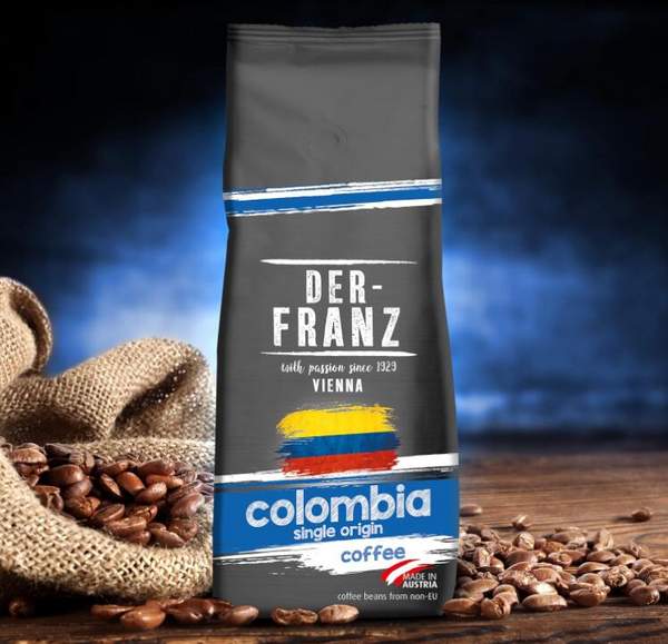 Der-Franz 奥地利烘焙 哥伦比亚单一产地咖啡豆 500g*3袋139元