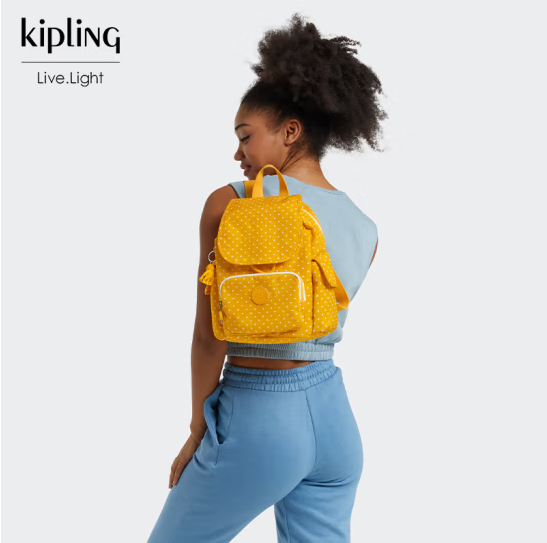 <span>白菜！</span>Kipling 凯浦林 CITY PACK MINI 轻便百搭双肩包新低127.6元包邮（店铺多款任选）