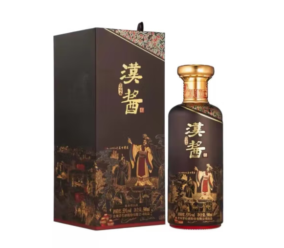 茅台 汉酱·匠心传承 酱香型白酒 53度 500ml334.32元包邮