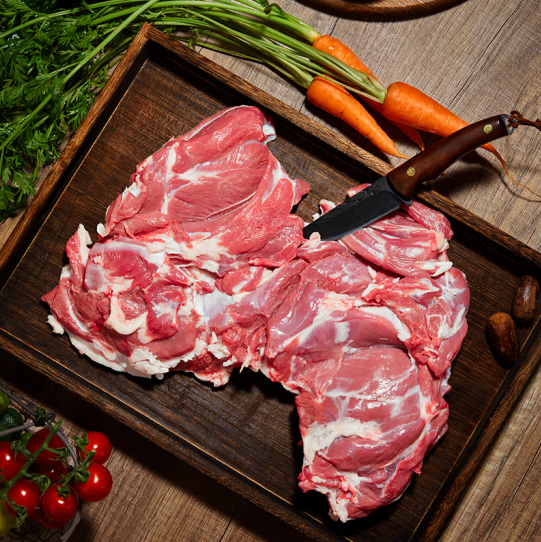 <span>白菜！</span>寧鑫 寧夏鹽池灘羊 原切去骨羊腿肉400g*2件新低55.36元包郵（折27.68元/件）