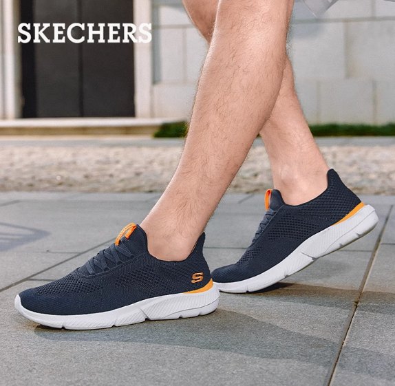 <span>白菜！</span>Skechers 斯凱奇 Ingram 商場同款 男士網(wǎng)面透氣運動鞋 多色新低168.47元包郵
