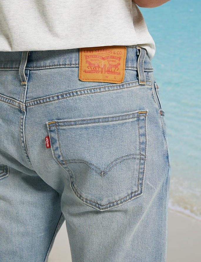 <span>白菜！</span>Levi's 李維斯 冰酷系列 2025年春季新款 502 男士錐形美式復(fù)古牛仔褲新低165元包郵