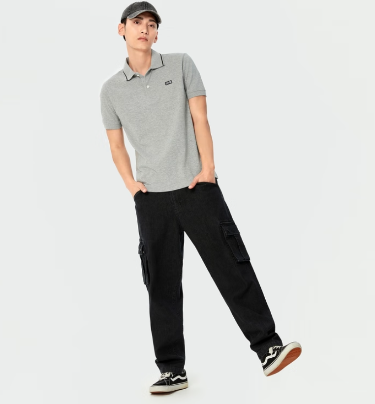<span>白菜！</span>Levi's 李維斯 男士寬松直筒美式復(fù)古休閑工裝風(fēng)牛仔長(zhǎng)褲新低59.27元包郵