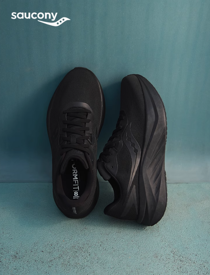 <span>白菜！</span>saucony 索康尼 2025年新款 TIDE 3 浪潮3 男士減震運動跑鞋新低233.44元包郵
