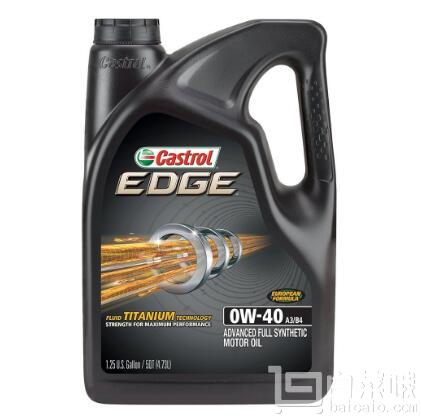 美国原装进口，Castrol 嘉实多 美版极护 全合成机油 0W-40 5Qt秒杀价￥248包邮