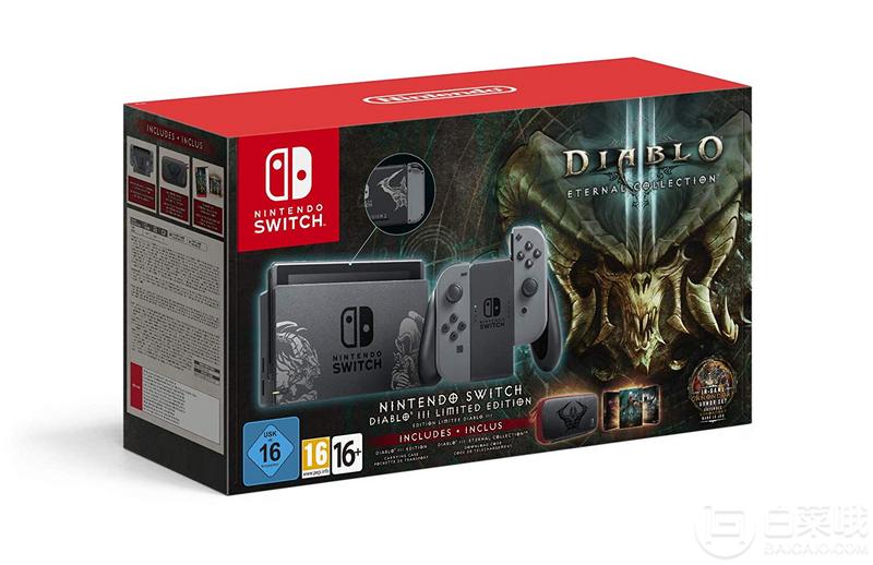 Nintendo 任天堂 Switch NS游戏机 Diablo III 限量版  prime会员免费直邮含税到手新低2812元
