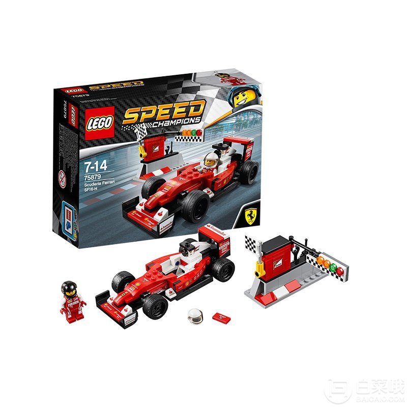 LEGO 乐高 SpeedChampion 超级赛车系列 75879 法拉利99元包邮