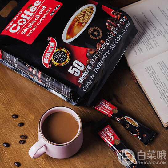 越南进口 SAGOcoffee 三合一速溶咖啡 18g*50条*250.2元包邮