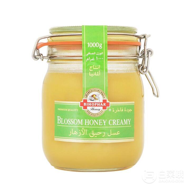 德国原装进口 Bihophar 碧欧坊金黄蜂蜜  1000g89元