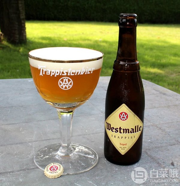 比利时进口，Westmalle 西麦尔 三料精酿啤酒 330ml*6瓶*3227元包邮（75.7元/件）