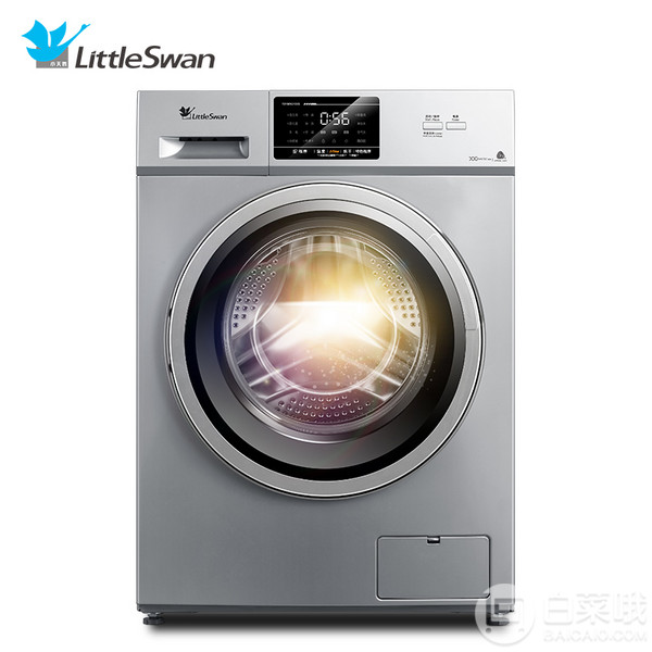 1日0点，LittleSwan 小天鹅 TD100V21DS5 10kg 全自动洗烘一体机2599元包邮（需定金49元）