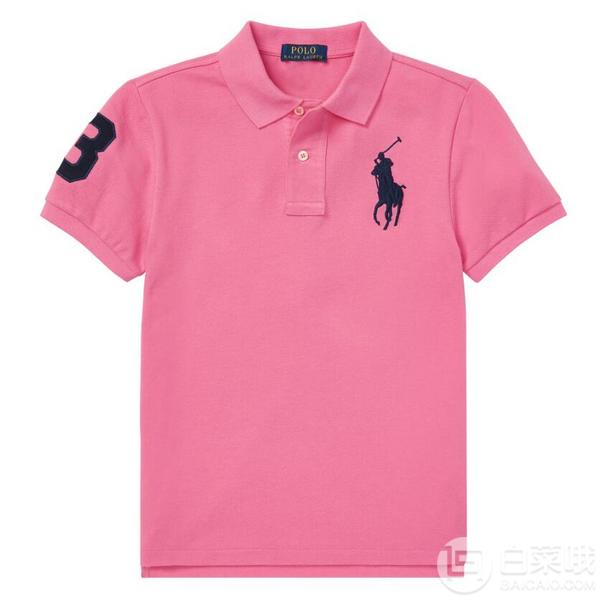 <span>大白菜！</span>Ralph Lauren 拉夫劳伦 男大童POLO衫 Slim Fit .39到手约100元