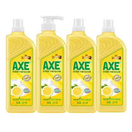 AXE 斧头牌 柠檬/西柚护肤洗洁精1.08kg*442.9元包邮（需用券）