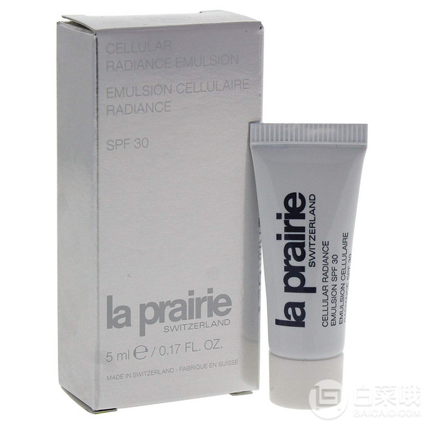 超值小样，La Prairie 莱珀妮 活細胞防晒乳液 SPF30 5ml76.75元（50ml正装0）