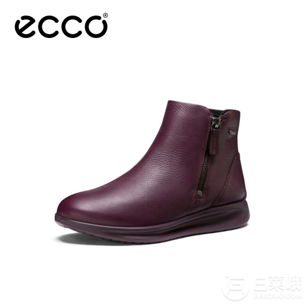 限37码，Ecco 爱步 Aquet雅仕系列 女士GTX防水真皮及踝靴514.17元