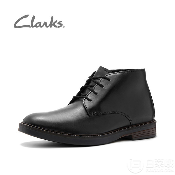 19新款，Clarks 其乐 Paulson Mid 男士经典英伦休闲短靴466.61元（天猫折后879元）