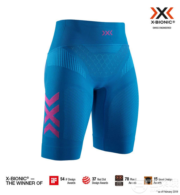 限XS码，X-Bionic Twyce 4.0 倍能系列 女士速干马拉松跑步压缩裤440.5元（国内￥1690）