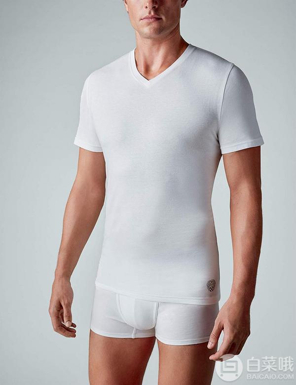 VINCE CAMUTO 维纳斯 卡莫多 男士纯棉短袖T恤 3 件装新低100元