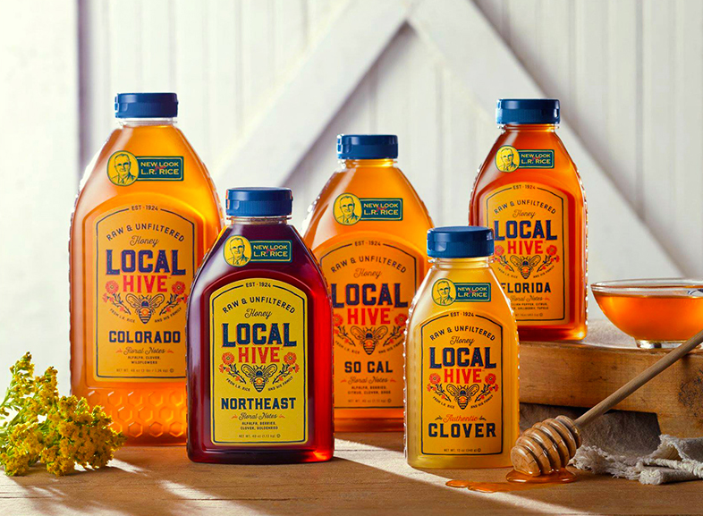 USDA认证100%纯天然A级蜂蜜，美国进口 L.R.RICE 100%纯蜂蜜453.5g 多口味49元包邮（需用优惠券）