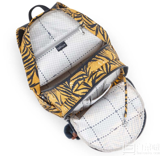 Kipling 凯浦林 Clas Challenger 印花双肩包 Prime会员免费直邮含税到手￥352