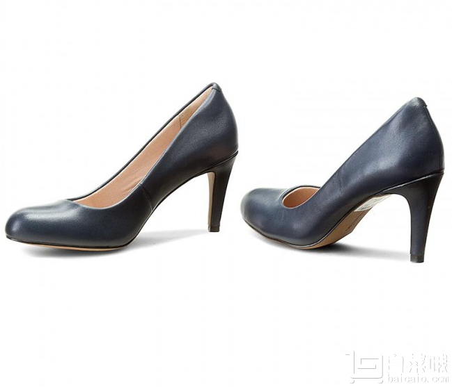 Clarks 其乐 女士真皮高跟单鞋  Prime会员免费直邮到手￥247