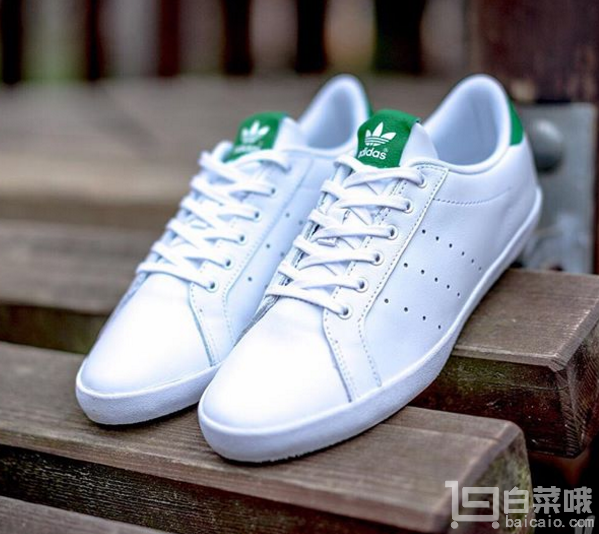 <span>白菜！</span>范爷同款 adidas Originals 阿迪达斯 三叶草 Miss Stan 女士复古小白鞋新低￥279包邮