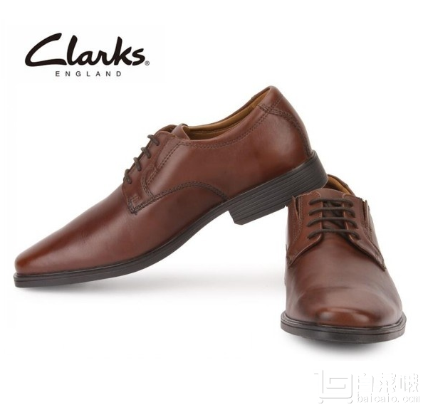 Clarks 其乐 Tilden Plain 男士舒适牛津皮鞋 国内￥798 prime会员免费直邮含税到手￥375