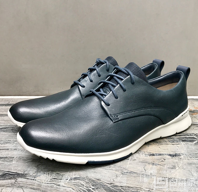 限43码，Clarks 其乐 Tynamo 男士真皮系带休闲鞋 Prime会员免费直邮含税到手￥290