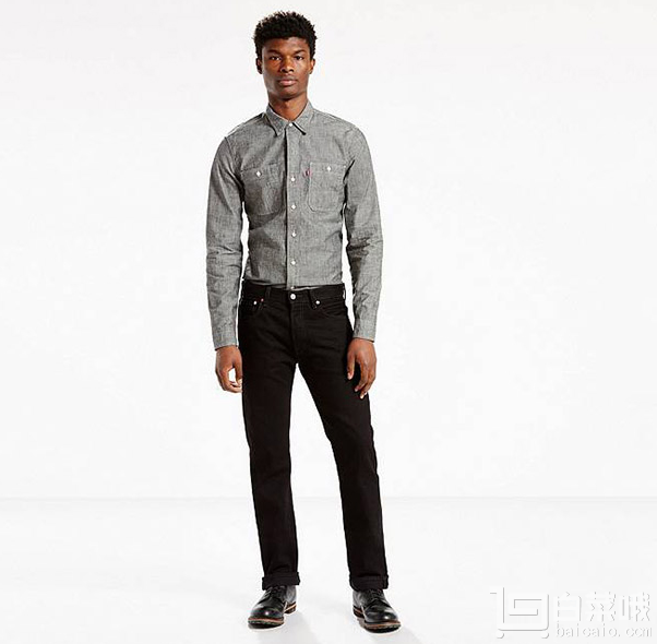 Levi's 李维斯 501系列 Original 男士直筒牛仔裤 W30 L32￥199包邮包税