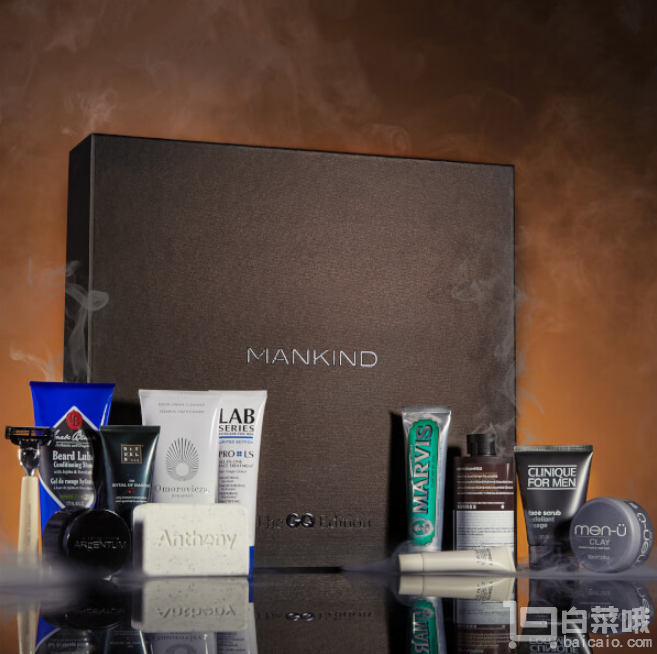 价值£400，MANKIND GQ杂志特别版圣诞礼盒12件套装（含Argentum银霜正装）£100免费直邮到手￥875