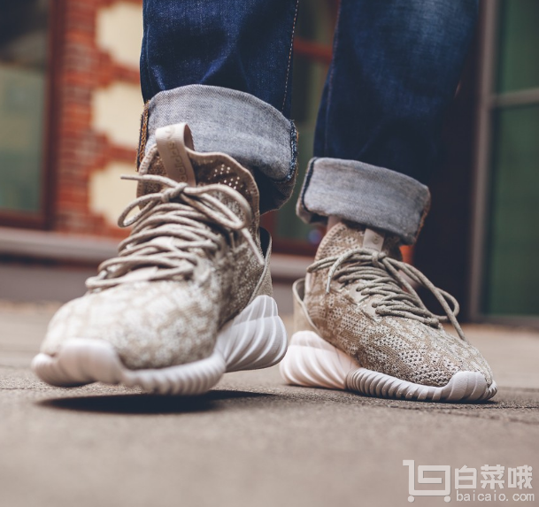 国内￥1199，17秋款 adidas 阿迪达斯 TUBULAR DOOM SOCK BY3561中性运动鞋 £35.46免费直邮到手￥310