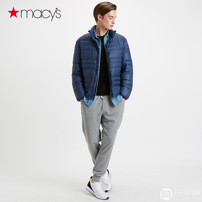 Macy's旗下 32 Degrees 男士纯色轻薄羽绒服 多色新低￥149包邮（￥199-50）