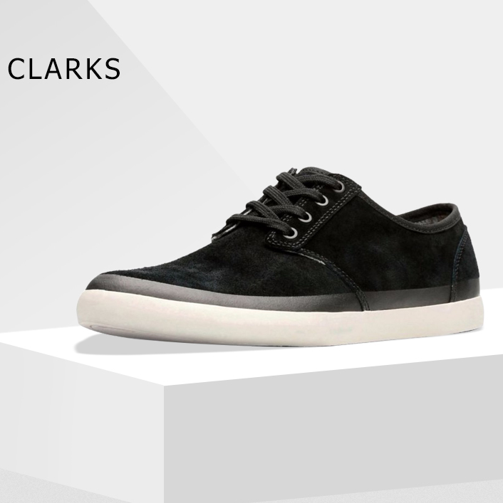 限尺码，Clarks 其乐 torbay rand 男士真皮系带休闲鞋 Prime会员免费直邮含税到手332.97元