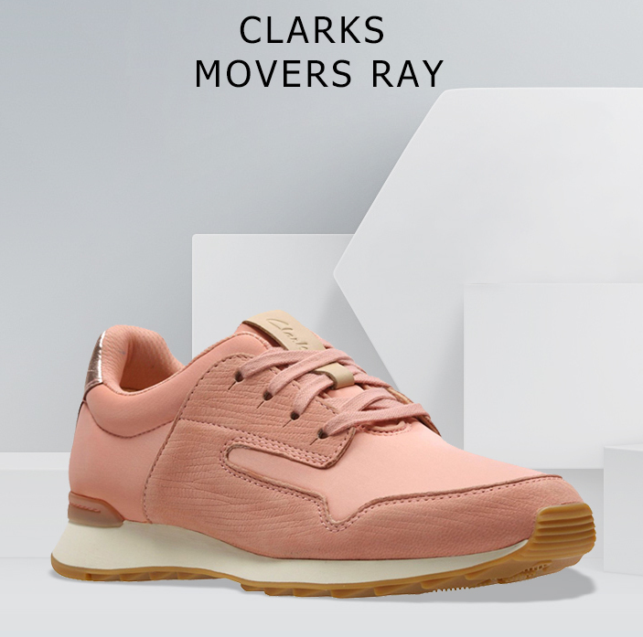 18新款 Clarks 其乐 Floura 女士真皮休闲运动鞋 Prime会员免费直邮到手315元