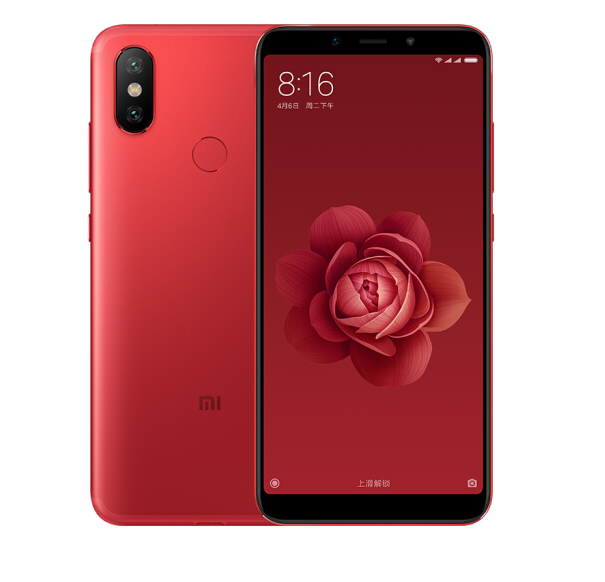 MI 小米 6X 全网通智能手机 6GB+64GB 3色1299元包邮