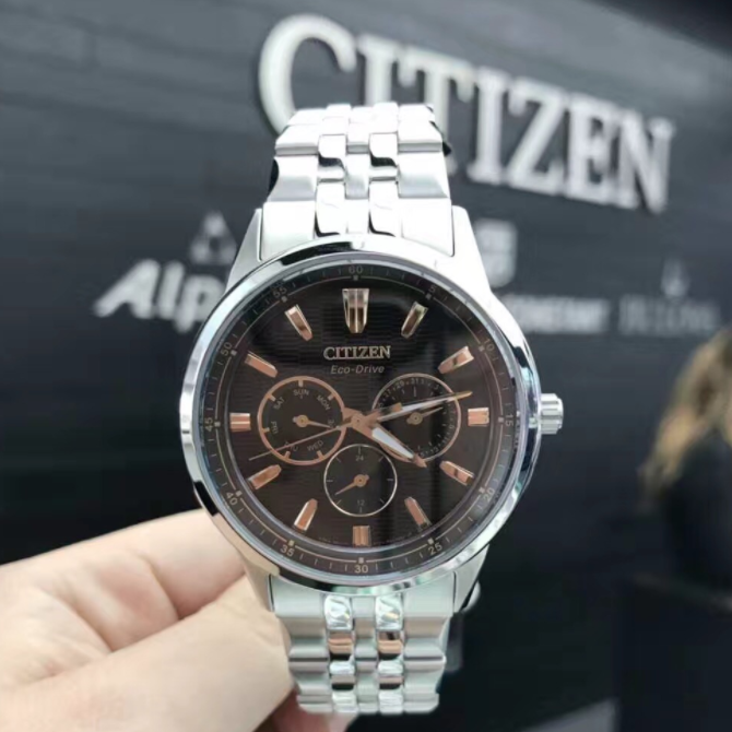 Citizen 西鐵城 BU2070-55E 男士光動(dòng)能經(jīng)典三眼手表新低696元包郵