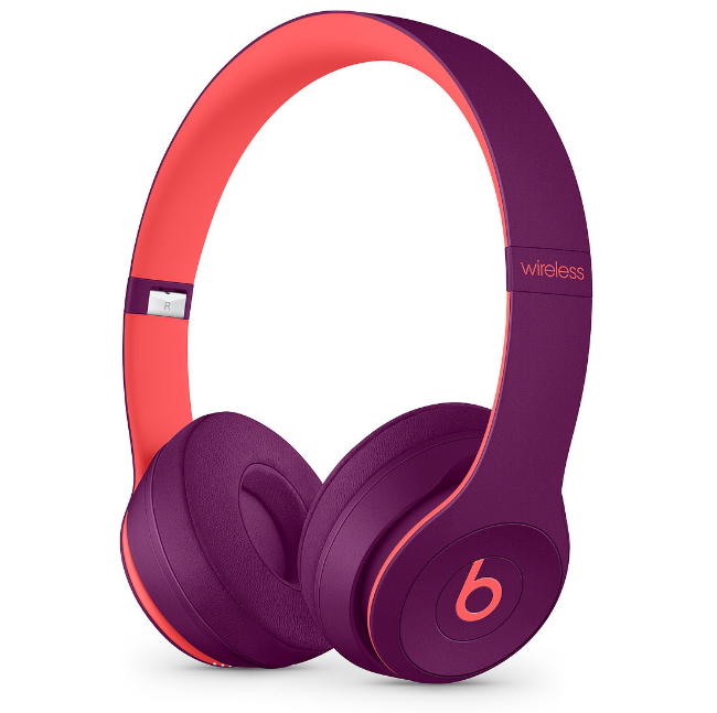 限地区，Beats Solo3 Wireless 头戴式耳机 紫色999元包邮