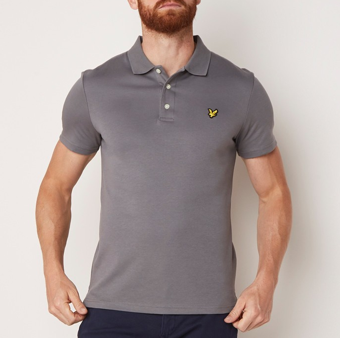 限S码，Lyle & Scott 苏格兰金鹰 SP905V 男士纯棉Polo衫 Prime会员凑单免费直邮含税到手143元