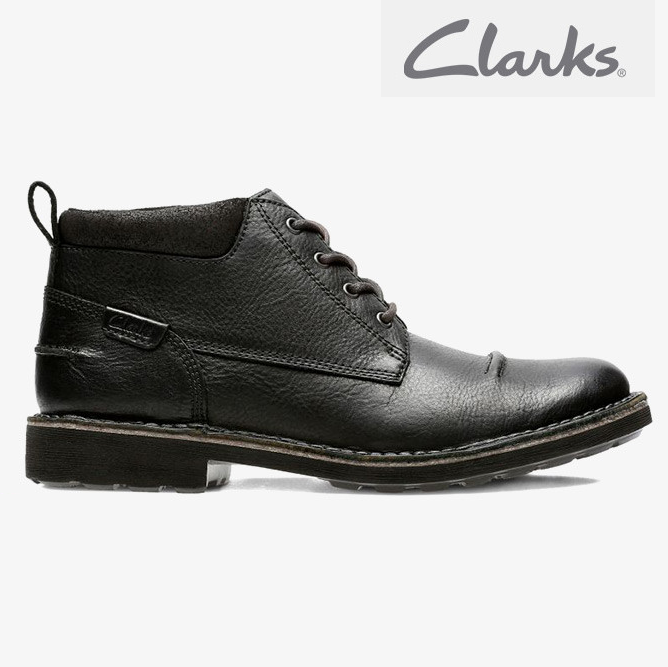 UK6码，Clarks 其乐 Lawes Top 男士真皮短靴新低259.25元