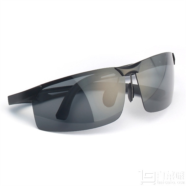 Han 汉代 HN51013L 铝镁合金偏光运动太阳眼镜 多色￥49包邮（￥54-5）
