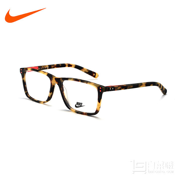 Nike 耐克 7236 218 54 板材框架眼镜+Han 1.60翡翠绿膜非球面树脂镜片￥179包邮（￥199-20）