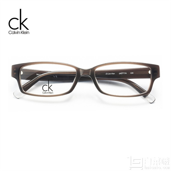 Calvin Klein 卡尔文·克莱恩 CK5711A 035 54 框架眼镜+Han 1.60 翡翠绿膜非球面树脂镜片￥259包邮（￥299-40）