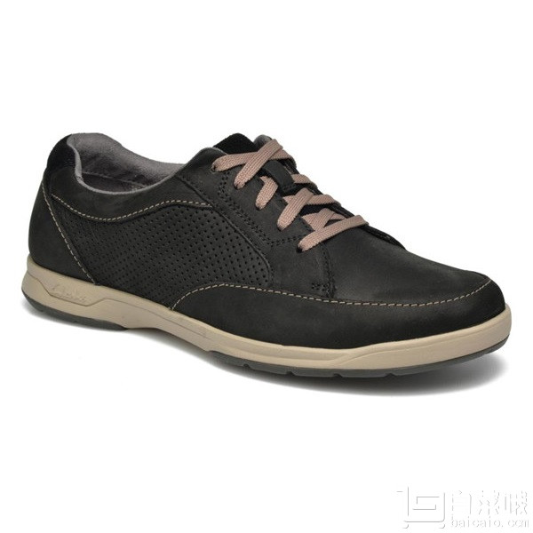 302Men Classic Clarks Stafford Park5 Black Nubuck - Men Clarks Trainers Y39h2500_LRG.jpg