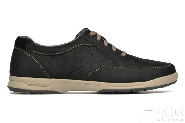 302Men Classic Clarks Stafford Park5 Black Nubuck - Men Clarks Trainers Y39h2500_4_LRG.jpg