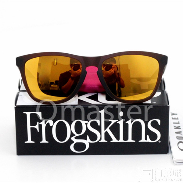 Oakley 歐克利 Frogskins系列 OO9245-04時(shí)尚太陽鏡+湊單品到手￥357.53包郵（雙重優(yōu)惠）