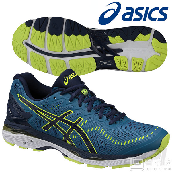 ASICS 亚瑟士 GEL-KAYANO 23 男士顶级支撑跑鞋 雷霆蓝￥574.08包邮包税（￥598 会员96折）