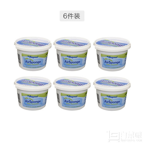 Nature's Air Sponge 除甲醛全效空气净化剂 454g*6罐¥339.84包邮包税（双重优惠）