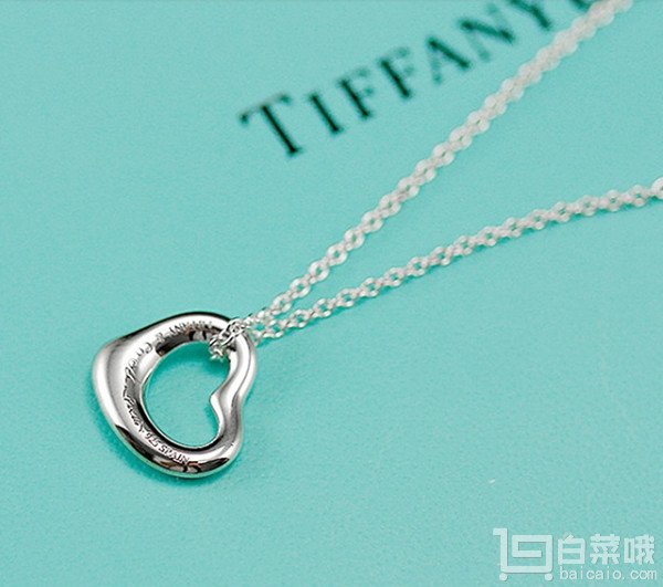 补货，Tiffany&Co 蒂芙尼 镂空心形925纯银项链25152336 Prime会员免费直邮含税到手新低￥1053.68