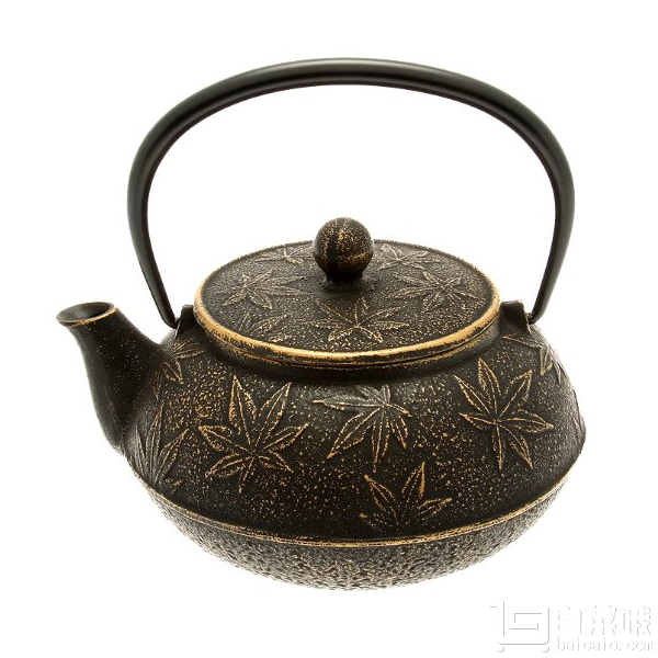 Iwachu 巖鑄 楓葉 日本鑄鐵茶壺660ml Prime會員免費(fèi)直郵含稅到手新低￥550
